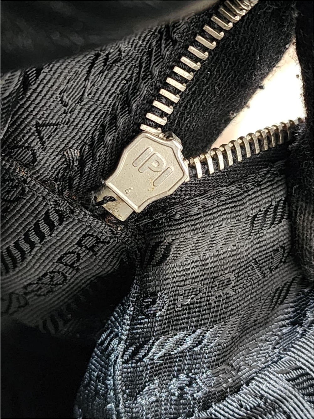 Prada Saffiano Lux Bauletto Shoulder Bag Black - Picture 9 of 12